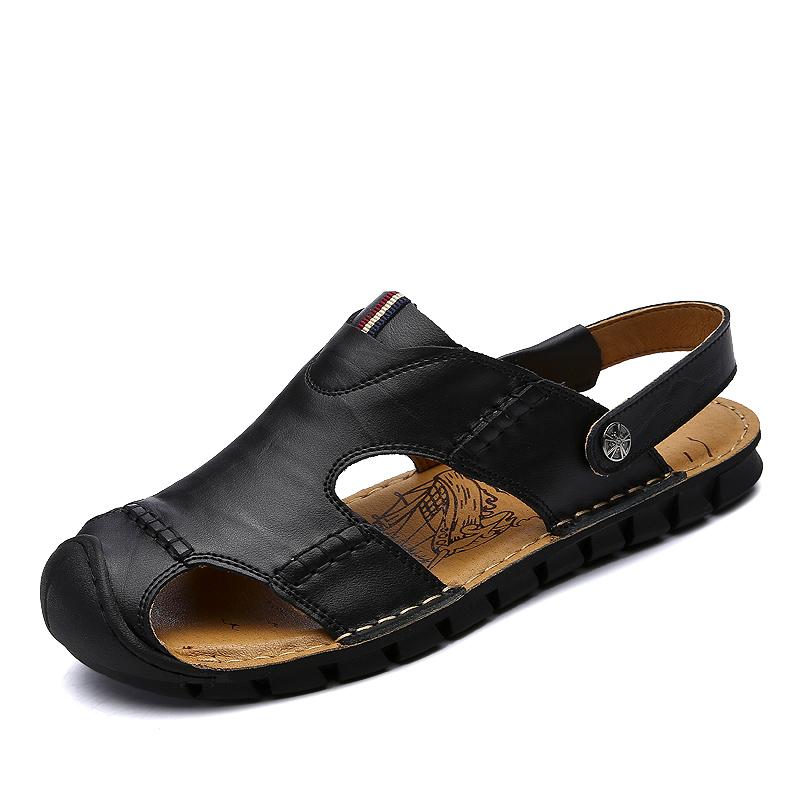 

Мужские сандалии Пляжные сандалии Мужские тапочки 39 чёрный