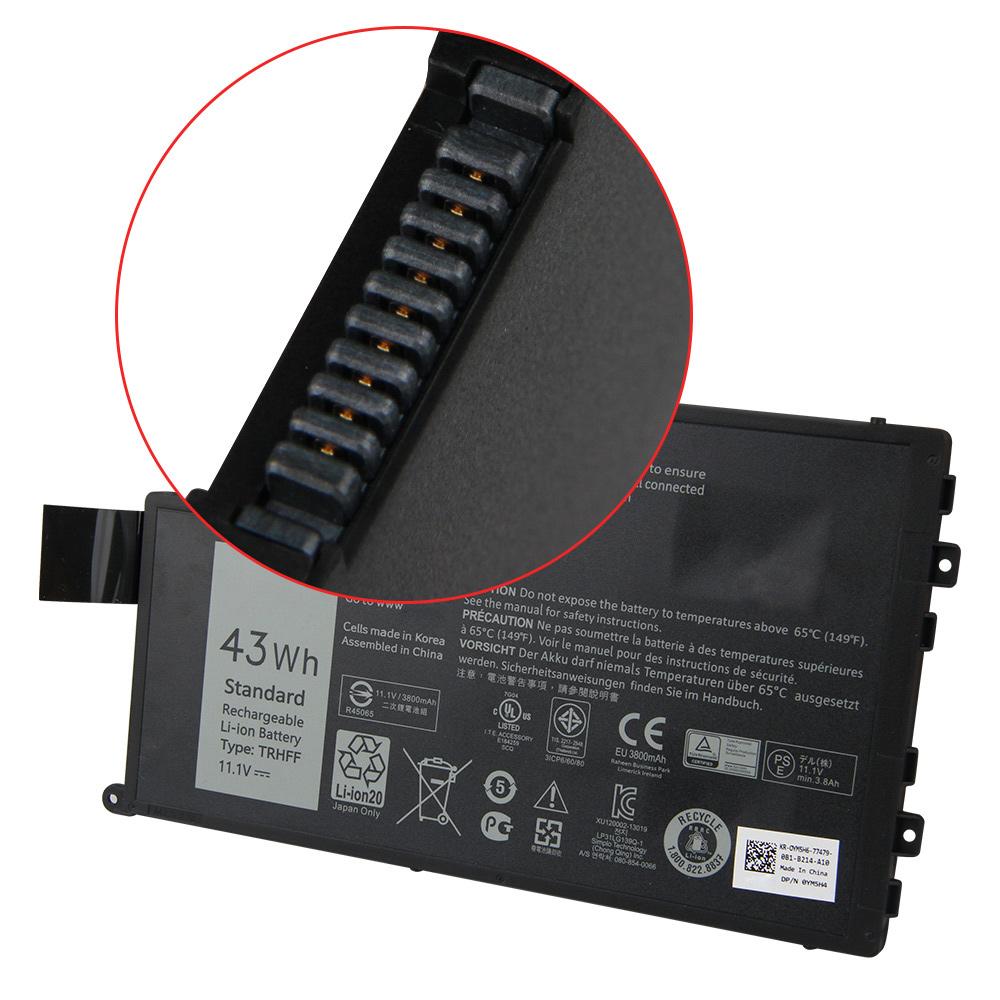 Replacement Laptop Battery TRHFF 1V2F6 For Dell 5445 5545 5447 5448 5547 Inspiron 15" Rechargable Battery 43Wh