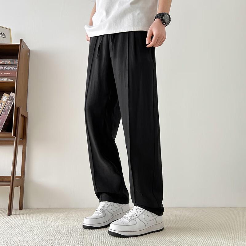 Yalu Men's Tencel Stretch Cooling Casual Pants