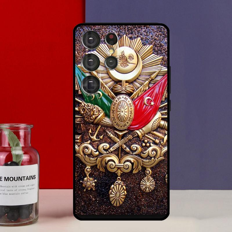 

Ottoman Empire Coat Of Arms Funda Case For Samsung Galaxy S25 Ultra S9 S10 S20 S21 S22 Plus S23 FE S24 Ultra Phone Cover For Galaxy S9