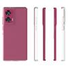 Pro Motorola Edge 50 Fusion 5G pouzdro na mobilní telefon Ultra tenký zadní kryt z průhledného TPU s velkým otvorem pro objektiv