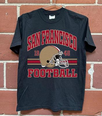 San Francisco Football Graphic T-Shirt Vintage Unisex Sports Fan Shirt Est 1946
