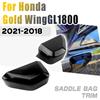 For Goldwing GL1800 2018 2019 2020 2021 2022 2023 2024 Saddlebag Guard Covers Motorcycle Chrome Accessories ABS Plastic