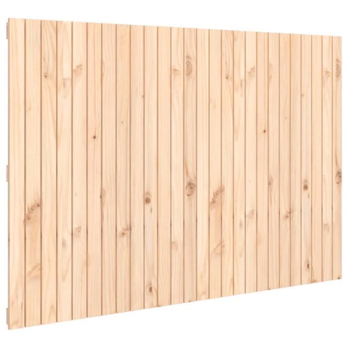 824958 vidaXL Tête de lit murale 166x3x110 cm Bois massif de pin