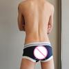 Men's Briefs Jockstrap G-string Back Cutout Hole Underwear Thong