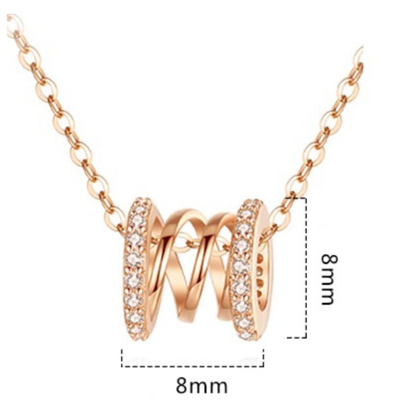 Spring Pendant Necklace Female Niche Design Advanced Sensing Necklace