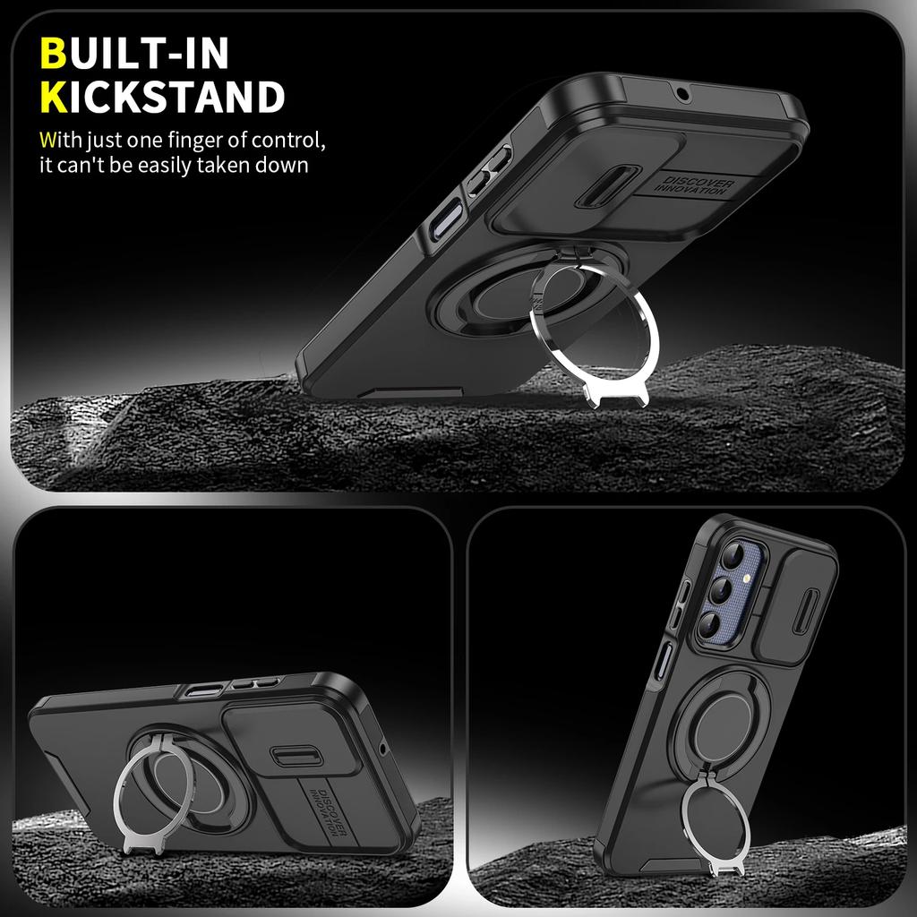 Shockproof Stand Holder Funda Cover for Samsung Galaxy A17 5G A56 A36 A16 A55 A35 A15 Case