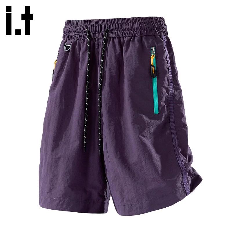 Fingercroxx Men's Ice Silk Quick-Dry Sports Shorts