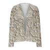 Women's Casual Print Loose Clothing, Fashionable Cardigan Jacket Cardigan Jacket