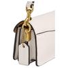 Coach Tabby 12 Classic C Handvat met Bovenkant Koeienhuid Crossbody Schouder Handtas Mini Dames Krijtwit