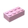 Classic Bulk Solid Color Bricks3001 2x4 Building Blocks 150pcs Grey Orange Pieces Compatible with Lego All Major Brick Brands
