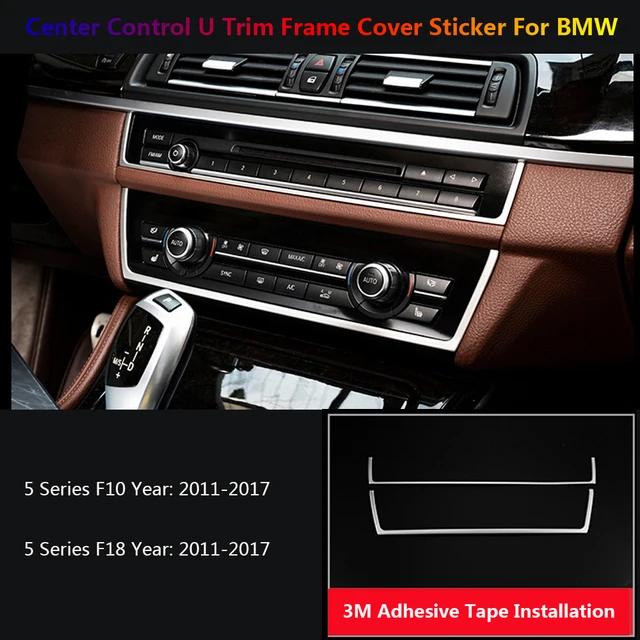 Car Gear Shift Knob Air Vent CD Panel Window Lift Door Speaker A Pillar Steering Wheel Cover Trim For BMW 5 Serie F10 F07 Inner