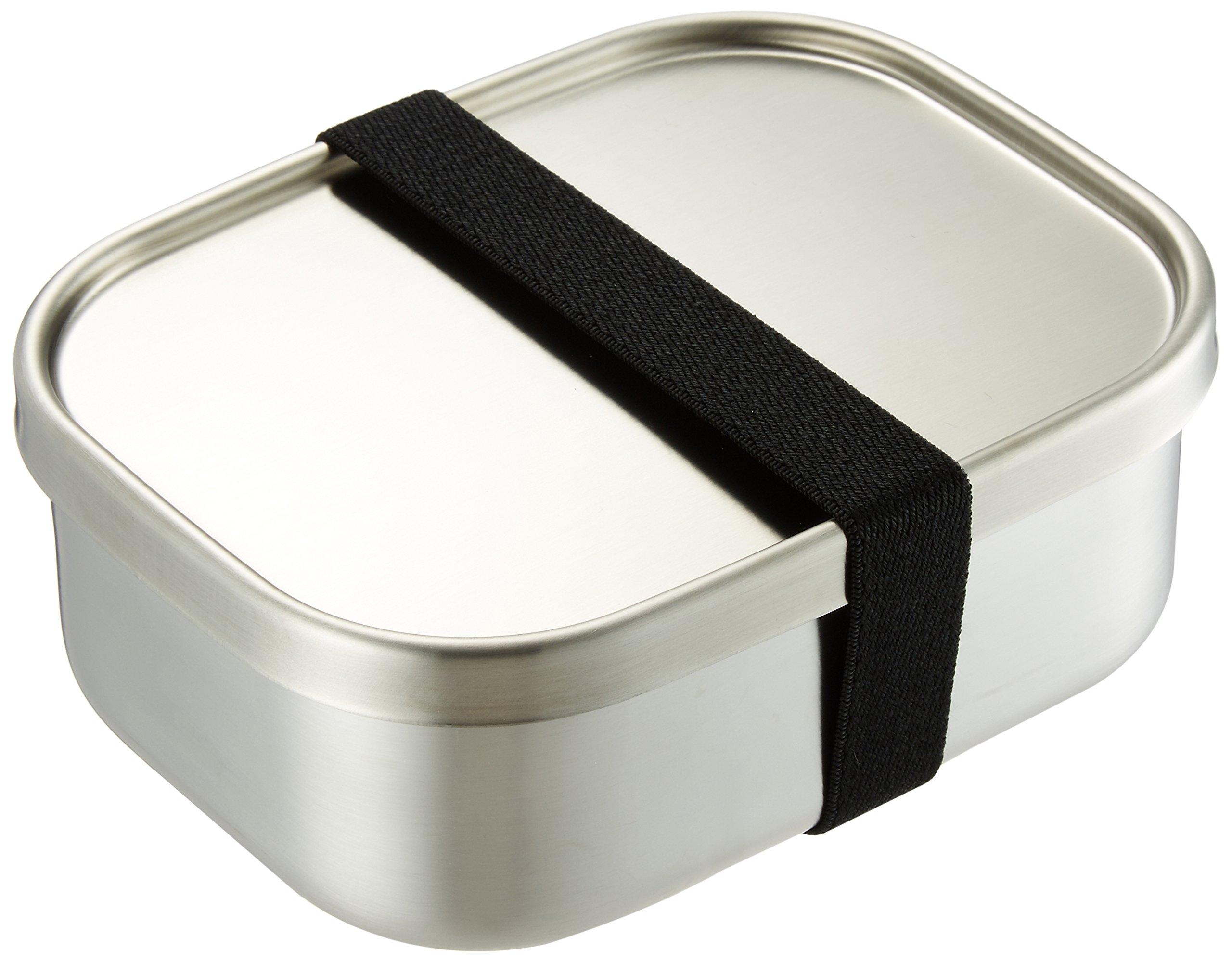 

Kobo Aizawa Square Food Box Medium 70266 Silver серебряный