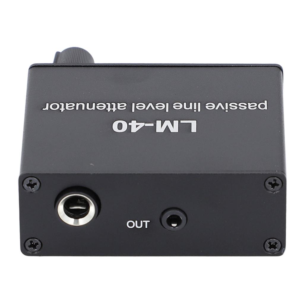Sound Passive Attenuator ?40db?15db Adjustable Sound Volume Control Attenuator with 3.5mm Output