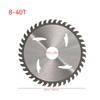 4/6/7/8/9/10/12 palců 30/40/60T dřevoobráběcí karbidový řezací kotouč pilový kotouč Kruhový otvor řezacího nástroje na dřevo pro rotační nástroj