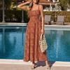 Spice Girl Style 2026 Summer Casual Premium Versatile Loose Lazy Sleeveless Square Neck Dress