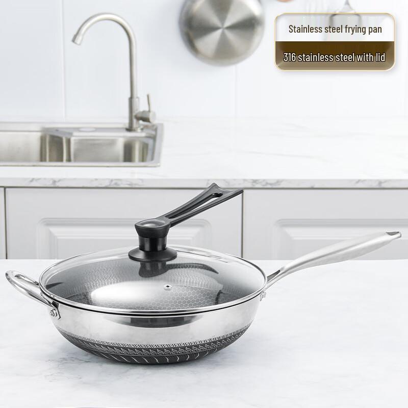 Lilang 316 Stainless Steel Non-Stick Wok