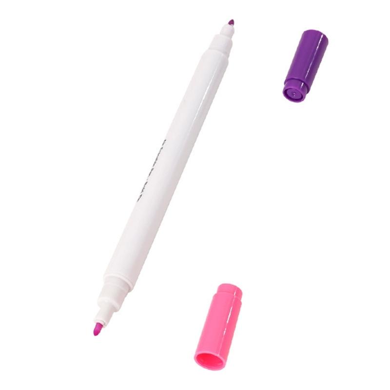10x/Set Washable Fabric Marker Erasable Pen Sewing Fabric Markers Fabric Marker Pen Water Soluble Pen for Sewing