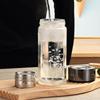 Portable Double-Layer Magnetic Tea Infuser Bottle