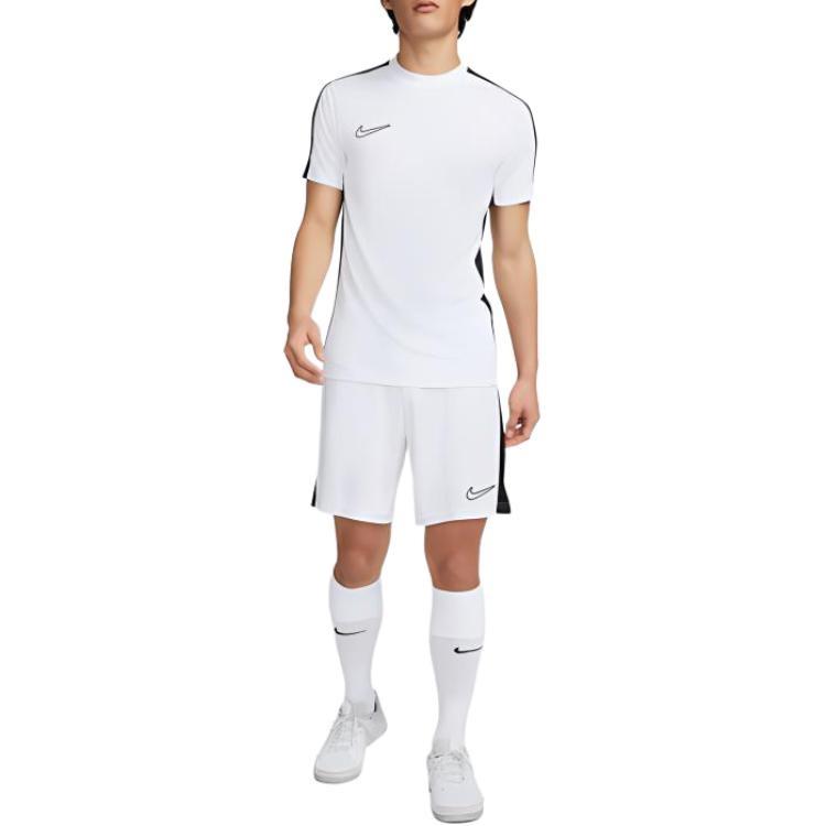 Nike Dri-FIT Academy Short-Sleeve Soccer top 'White Black' Men's DV9751-100
