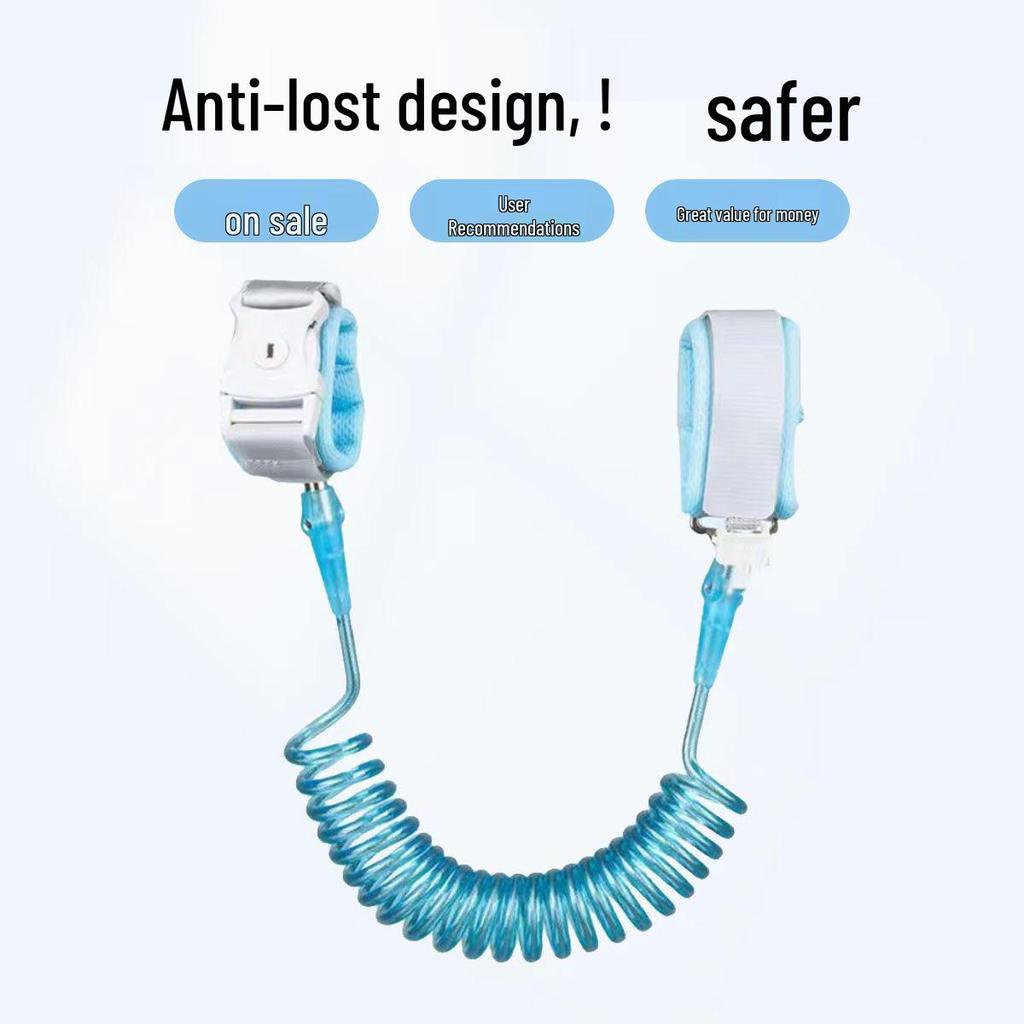 Child Safety Anti-Lost Bracelet and Traction Rope Set