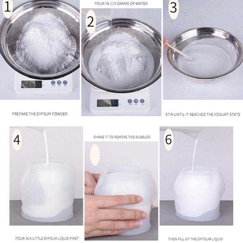 Kreativer Schneckenförmiger Blumentopf Silikonform Für DIY Schmuckbehälter Herstellung Harzhandwerk Und Sukkulentenpflanzgefäße