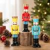 Christmas Decorations - Nutcracker Resin Candlestick - Home Desktop Ornament