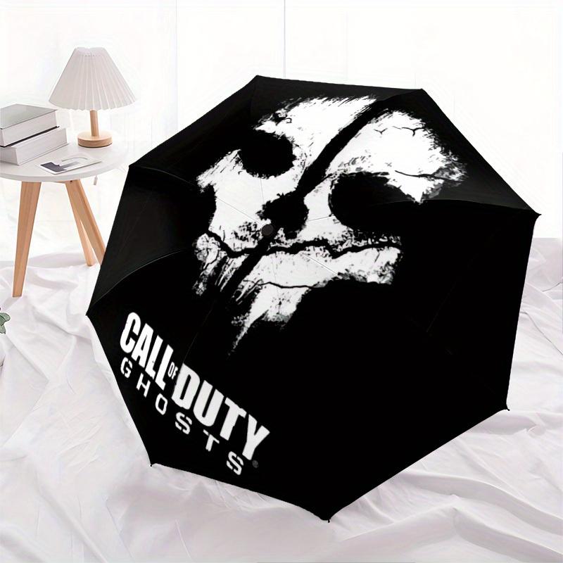 1pc Call of Duty Windproof Automatic Windproof Umbrella, Lightweight for Women/Men, Perfect Christmas Gift 0811245