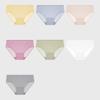 5/7Pcs Cotton Crotch Women's Disposable Panties Mid Waist Underwears for Women  Women