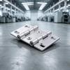 Double-axis Aluminum Alloy Hinge. Main Material: A6063-T5. Waist Hole Type. Door Accessory. Cross-border Bestseller.