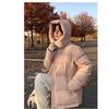 Winter Short Down Jacket Women Loose Fit Thickened Warm Puffer Coat Casual Parka