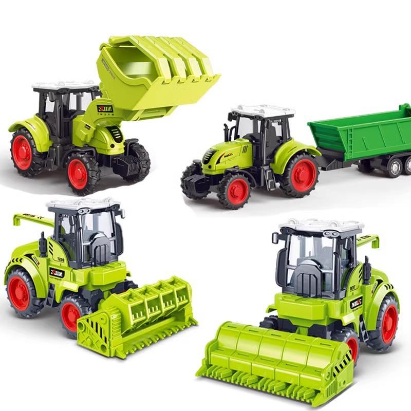 1 Pcs Dump Truck Crane Engineering Inertia Car Toy Inertial Gliding City Construction Excavator Models Manual Skills Development