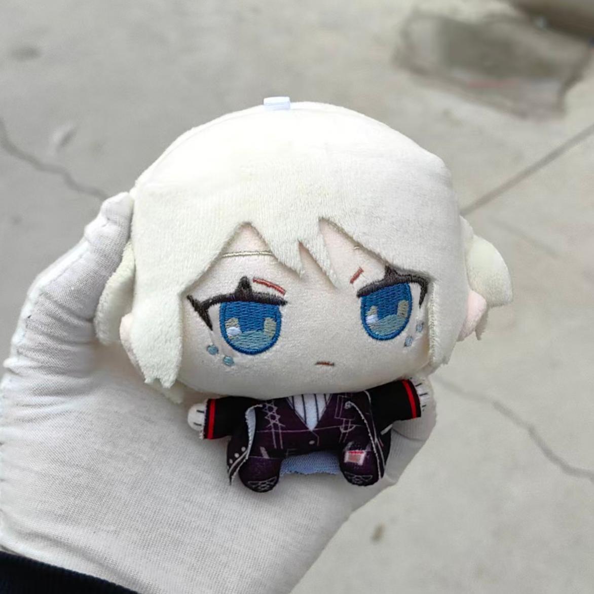 Limbus Company Chibi Bean Pluche Hanger Don Quixote Faust Ryoshu Mini Katoenen Pop Sleutelhanger Game Fan Tas Hangend Verzamelobject Cadeau 12cm