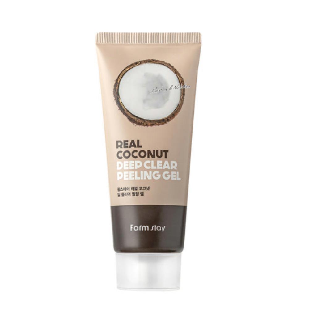 FARM STAY Real Coconut Deep Clear Peeling Gel (100ml)