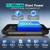 Blackview ROCK 1 Handy 24GB+256GB 15000mAh 6,56" Display 16MP Android 16 Smartphone
