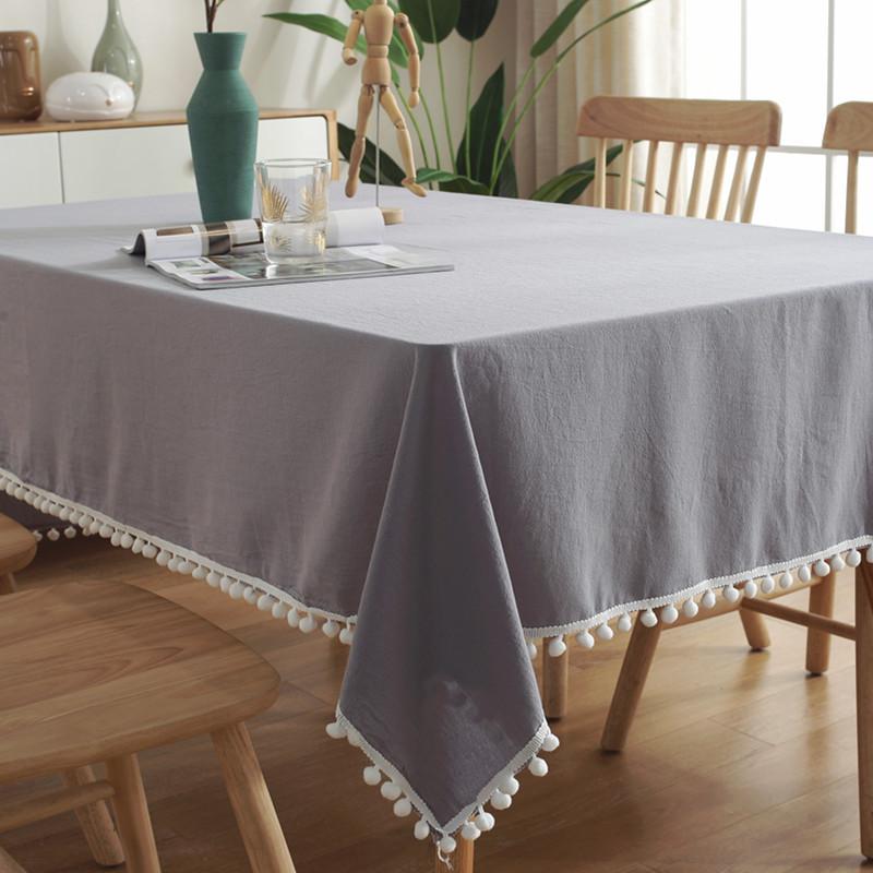 

Tovaglia In Tessuto Di Cotone Nappe Cuciture Tovaglia Lavabile Per La Festa Di Nozze Sala Da Pranzo Decorazione Per Banchetti Copritavolo Luxuriou