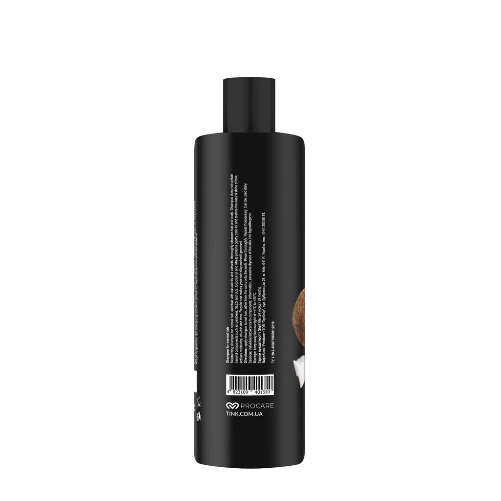 Shampoo for Normal Hair Coconut-Wheat Proteins Tink 250 Ml