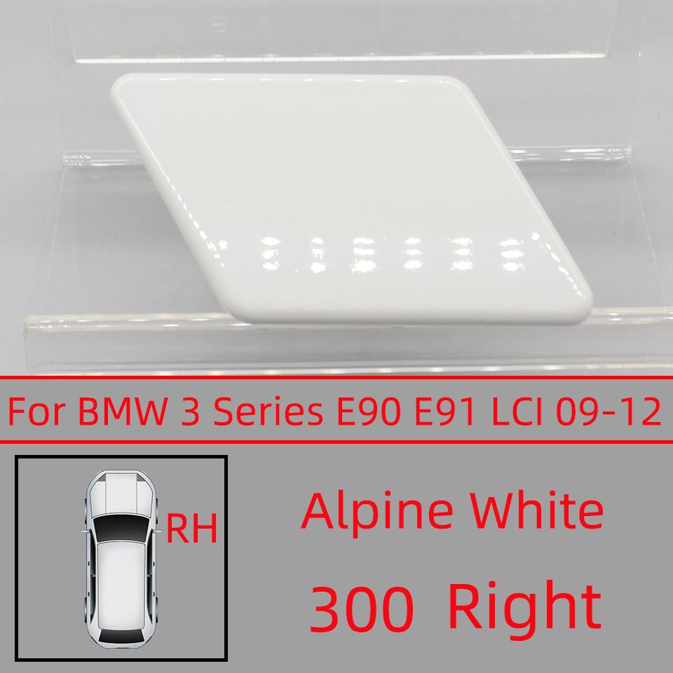 Headlight Washer Nozzle Cover For BMW 320 325 328 330 335 E90 E91 LCI 2009-2012 Sprayer Lid Cap Painted Washer Jet Cover Cap