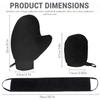 Tanning Mitt and Self Tanner Back Applicator, Different Sized Self Tanning Kit, Tanning Glove Self Tan Back Applicator for Lotion Mousse Sunless Face