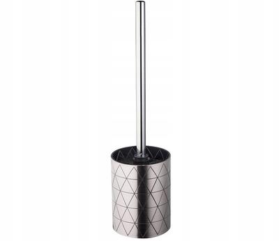 Toilet Brush, Silver Chrome