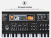 61-Key Children's Electronic Keyboard with Microphone - Educational Musical Toy Piano with Power Supply