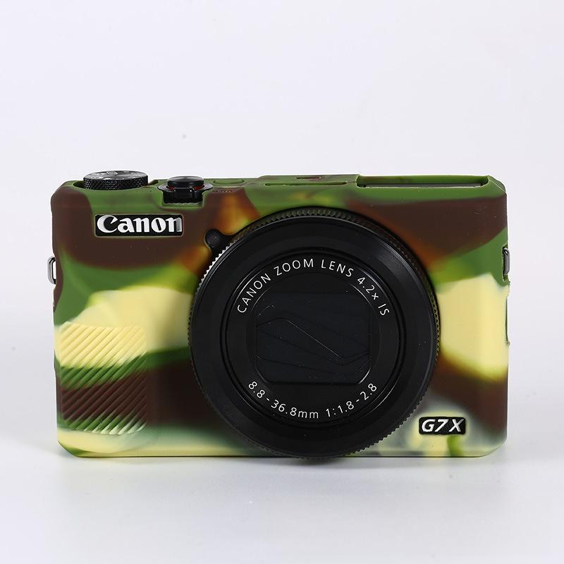 Husă din silicon pentru Canon PowerShot G7X Mark III - G7X3 Geantă pentru cameră și husă de protecție pentru fotografie