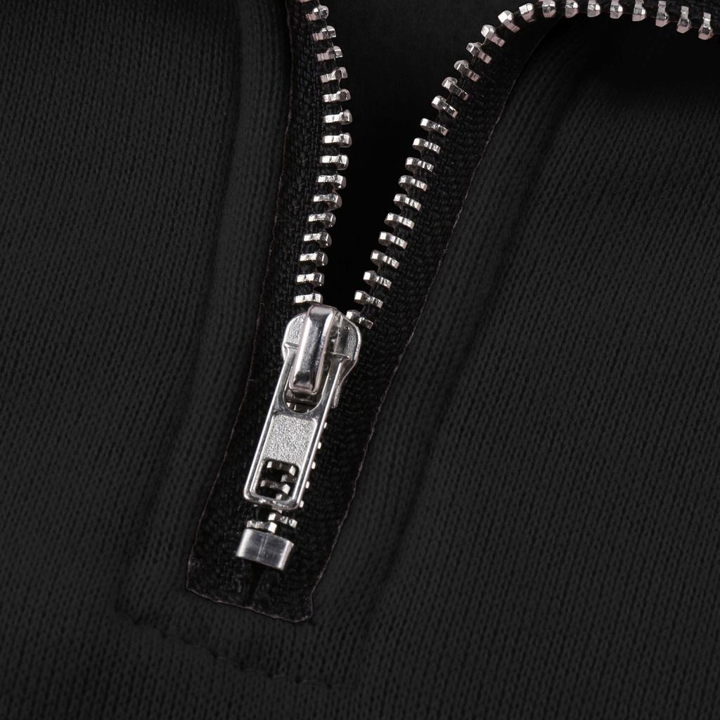 Pulover cu mânecă lungă și guler înalt și fermoar, stil casual pentru femei, la modă