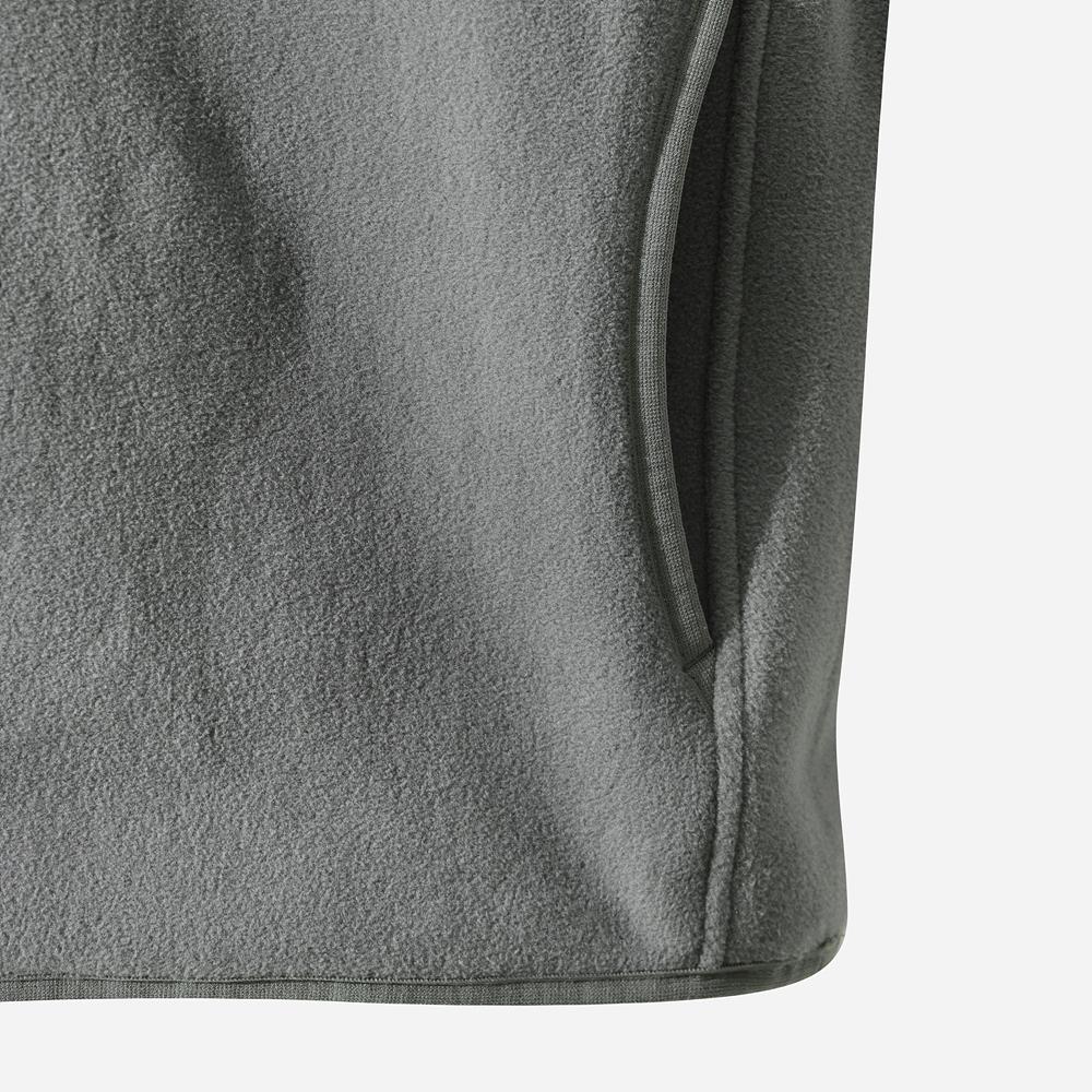 Dod Heatrest Fleece Zip-Up Anorak (Grey)