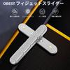 OBEST Fidget Fidget Time Stress Christmas Silver Slider, Stick-Shaped Toy, Gadget, Killer, EDC, Relief, Adult, Gift,