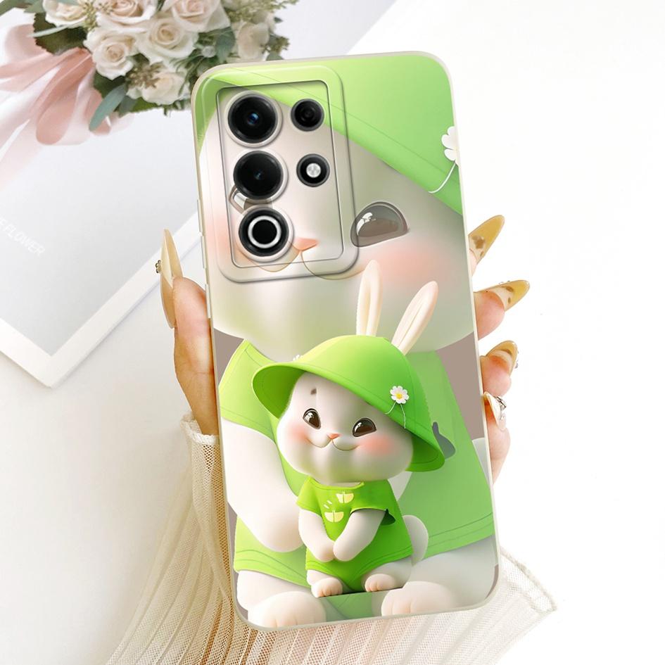 For Itel S25 Ultra Case S686LN Fashion Flower Painted Cover Soft Silicone Funda For Itel S25 S685LN Bumper ItelS25 S25Ultra Etui