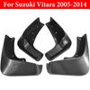 4PCS Car Fender Mud Flaps For Suzuki Vitara Grand Escudo LY 2005-2014 Splash Guards MudFlaps Mudguards Auto