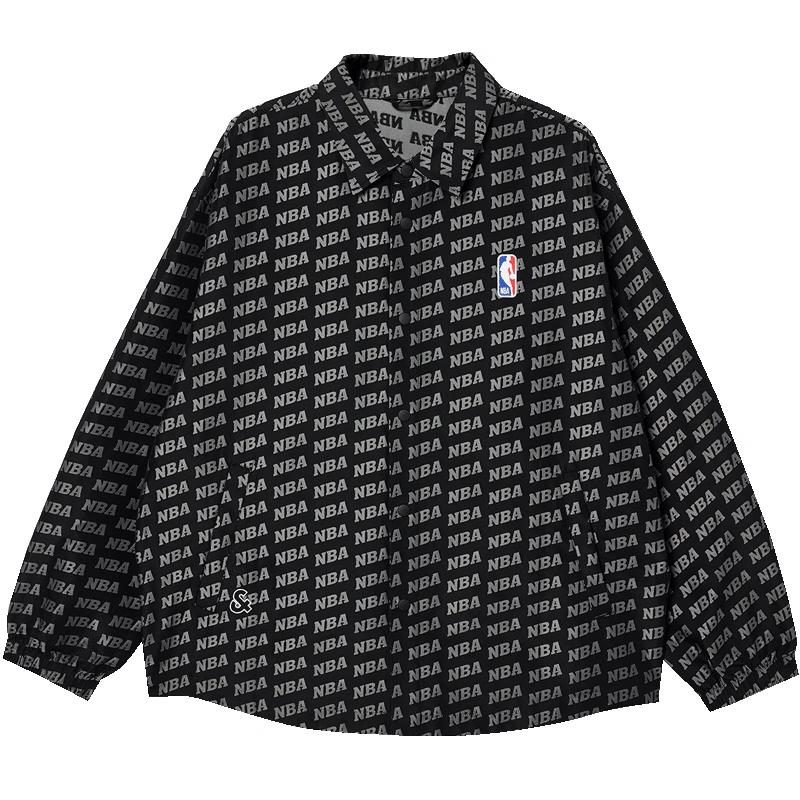 

Jack & Jones Men s NBA Logo Casual Jacket L