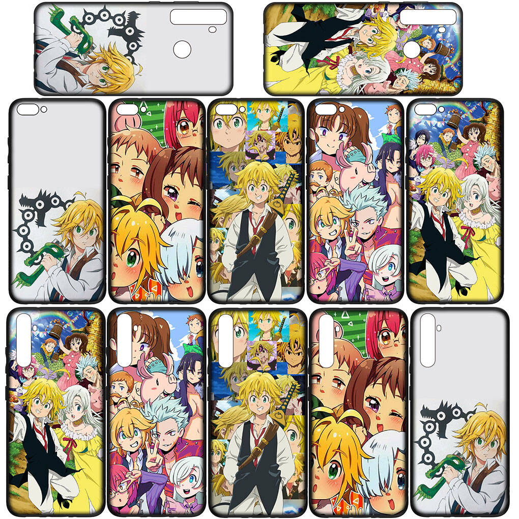Phone Case for iPhone 17 16 15 Plus X Huawei P30 P20 Lite Redmi Note 14 12 11 13 Pro Max OPPO A60 A80 A40 A18 A38 A54 Seven Deadly Sins Meliodas Cover