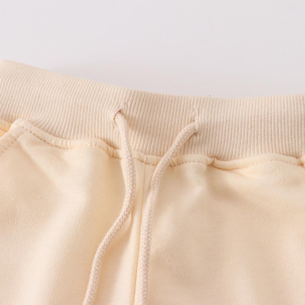Solid Color Summer Kids Shorts: European & American Style Casual Pants for Boys & Girls